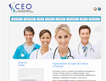 Tablet Screenshot of clinicaceo.com